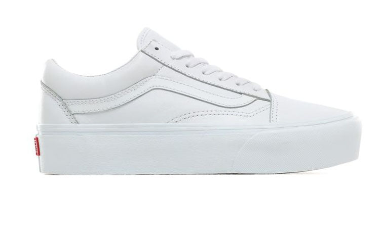 Vans LEATHER OLD SKOOL PLATFORM White VN0A3B3UOER
