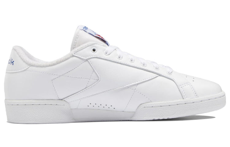 Reebok Club C Grounds Low Tops Casual Skateboarding Shoes Unisex White Blue GY8787