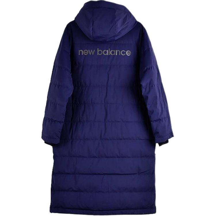 New Balance Long Down Jacket Asia Sizing 'Navy' NP846051-NV
