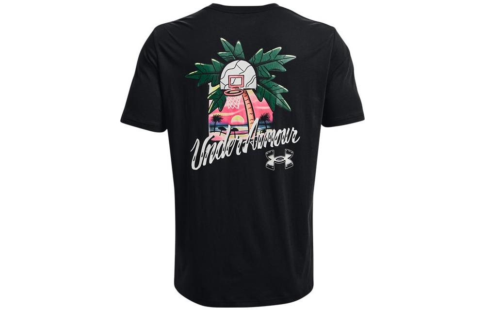 Under Armour Summer Hoops Graphic T-shirt 'Black' 1370522-001
