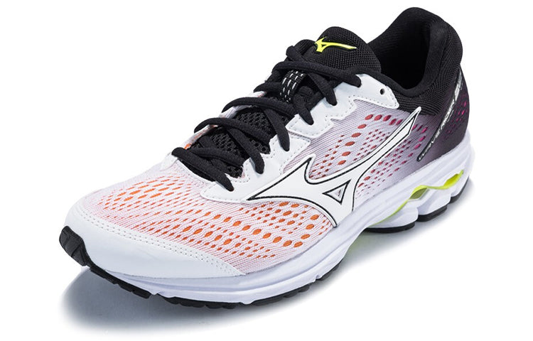 (WMNS) Mizuno Rider 22 White/Orange J1GD183701
