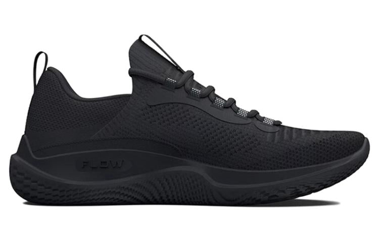 (WMNS) Under Armour Flow Dynamic 'Triple Black' 3026107-002