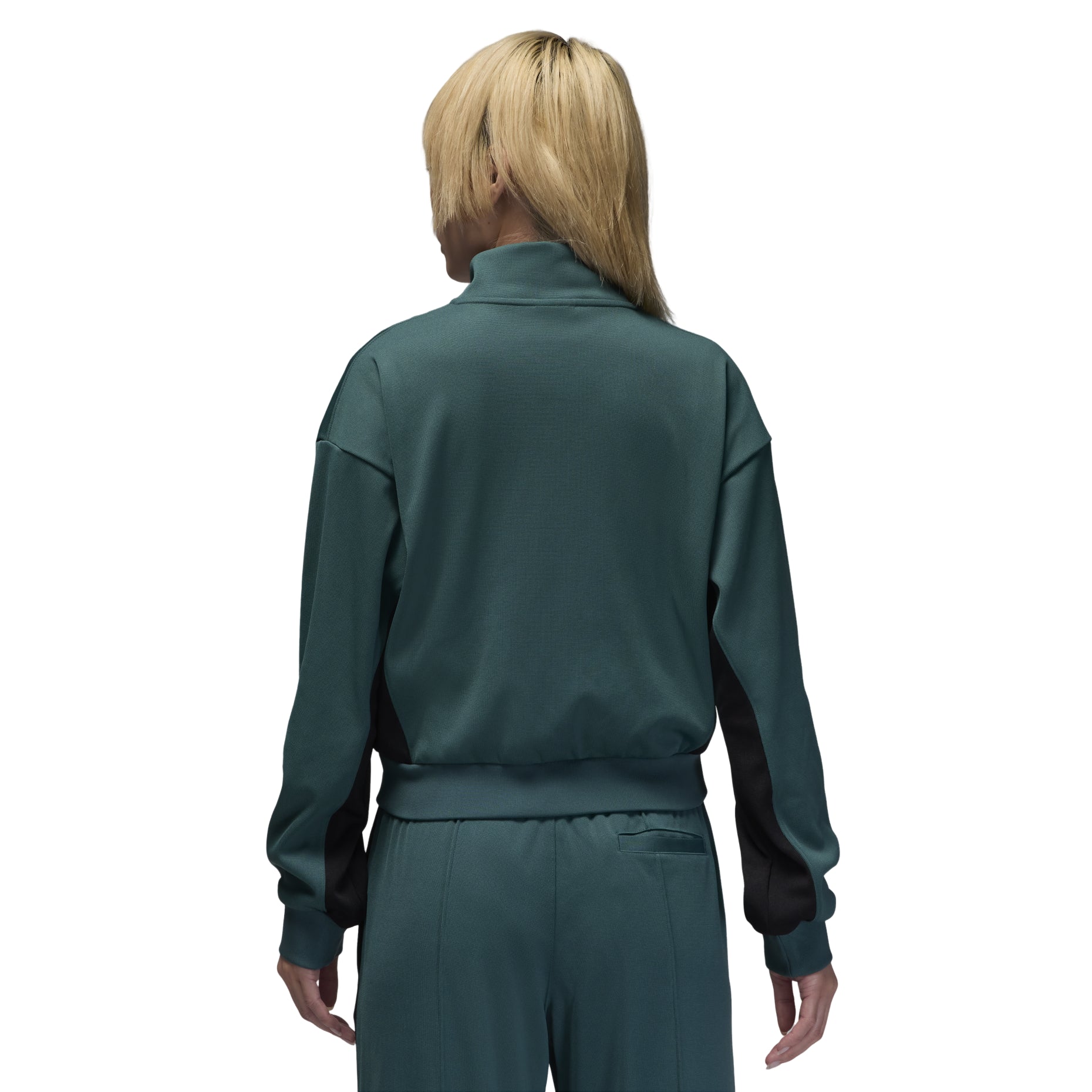 (WMNS) Air Jordan Knit Jacket Asia Sizing 'Dark Green' FV7105-366