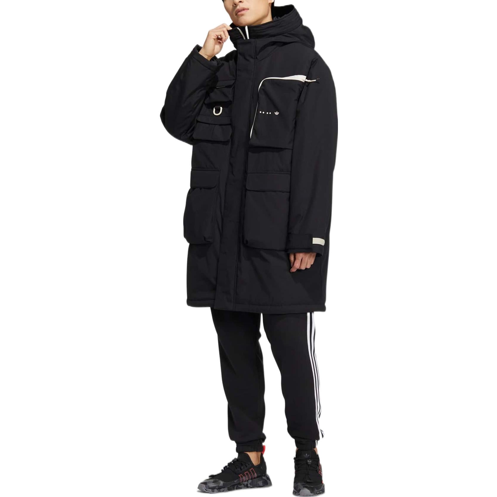 adidas Rifta Padded Jacket Asia Sizing 'Black' HS9459