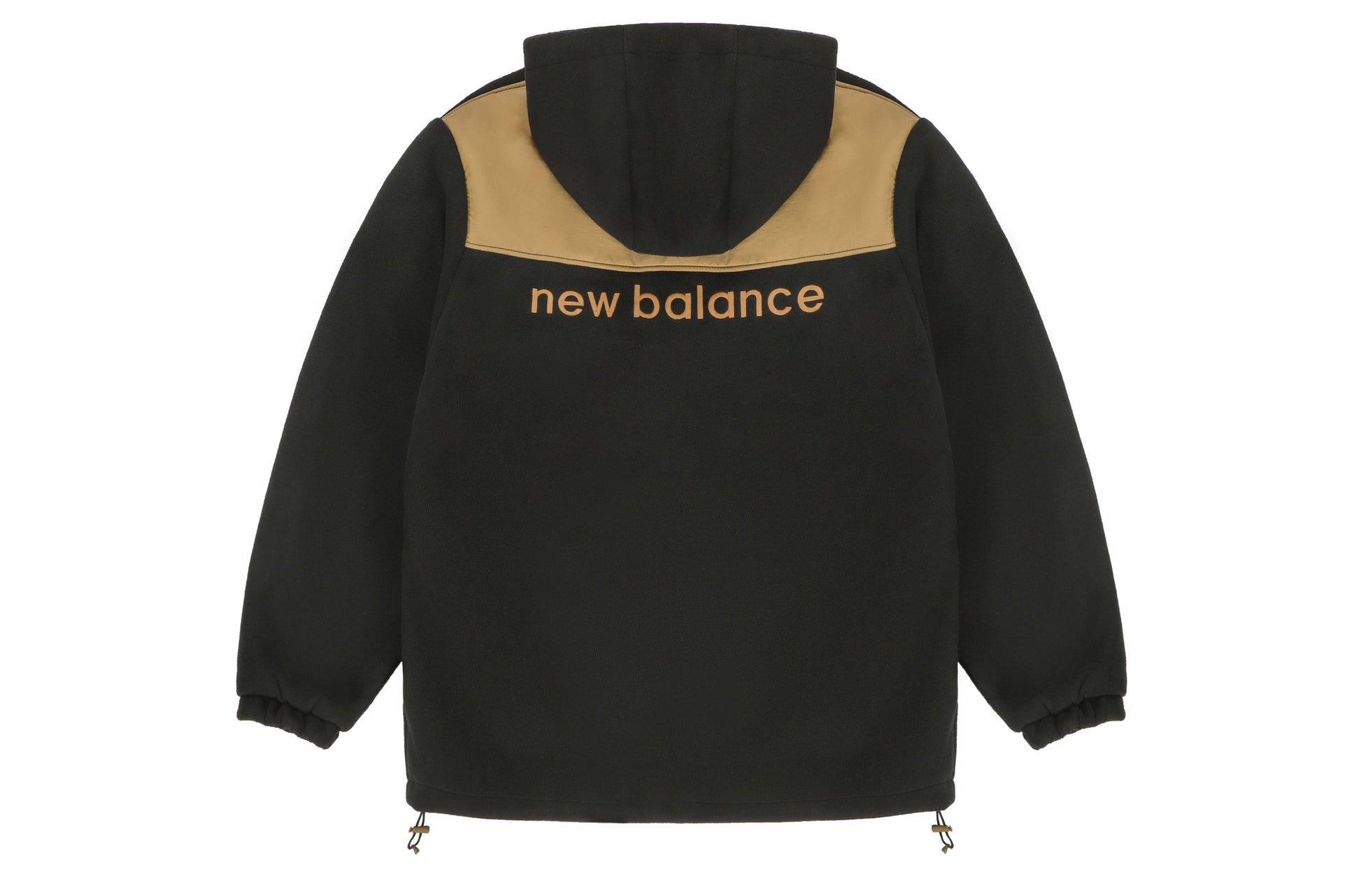 New Balance hooded Casual Jacket Couple Style Black AMJ13383-BK