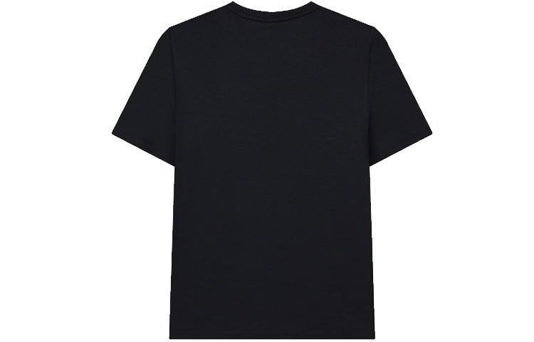 FILA Logo Round Neck Pullover Short Sleeve Black F11M138155F-BK