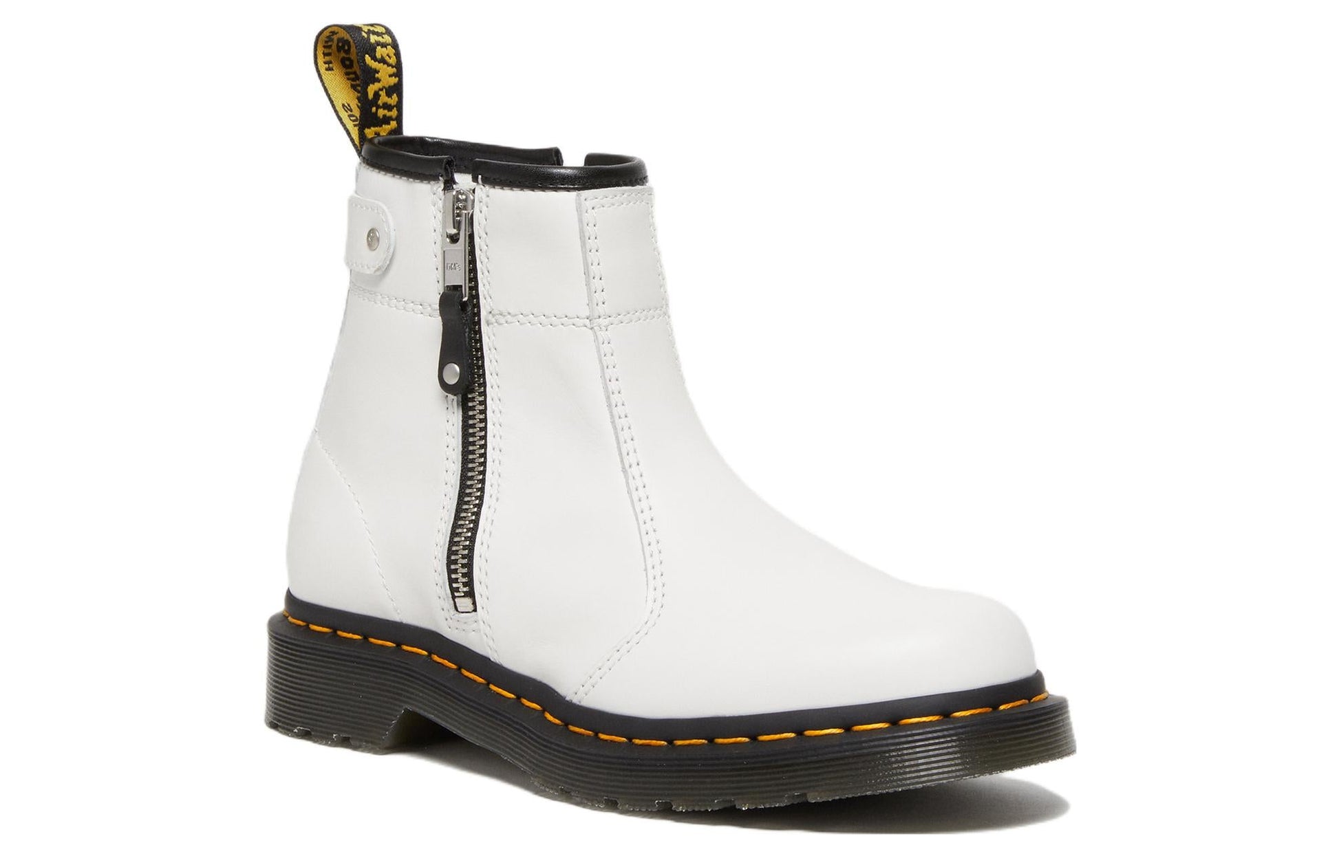 (WMNS) Dr. Martens 2976 Twin Zip Boots 'White' 27618100