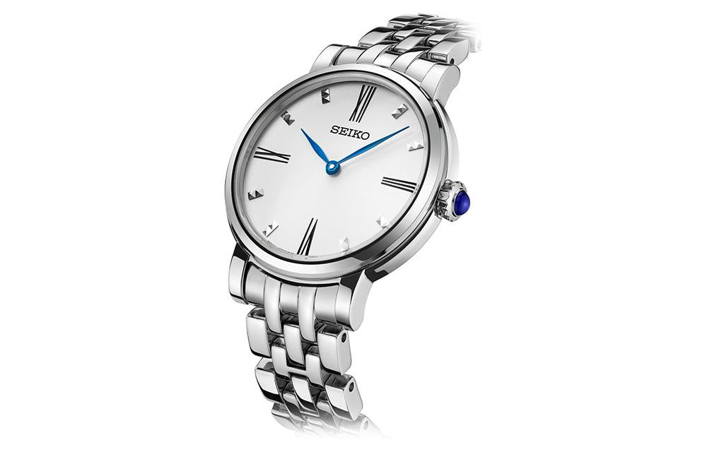 SEIKO Small Blue waterproof quartz Watch SFQ817J1