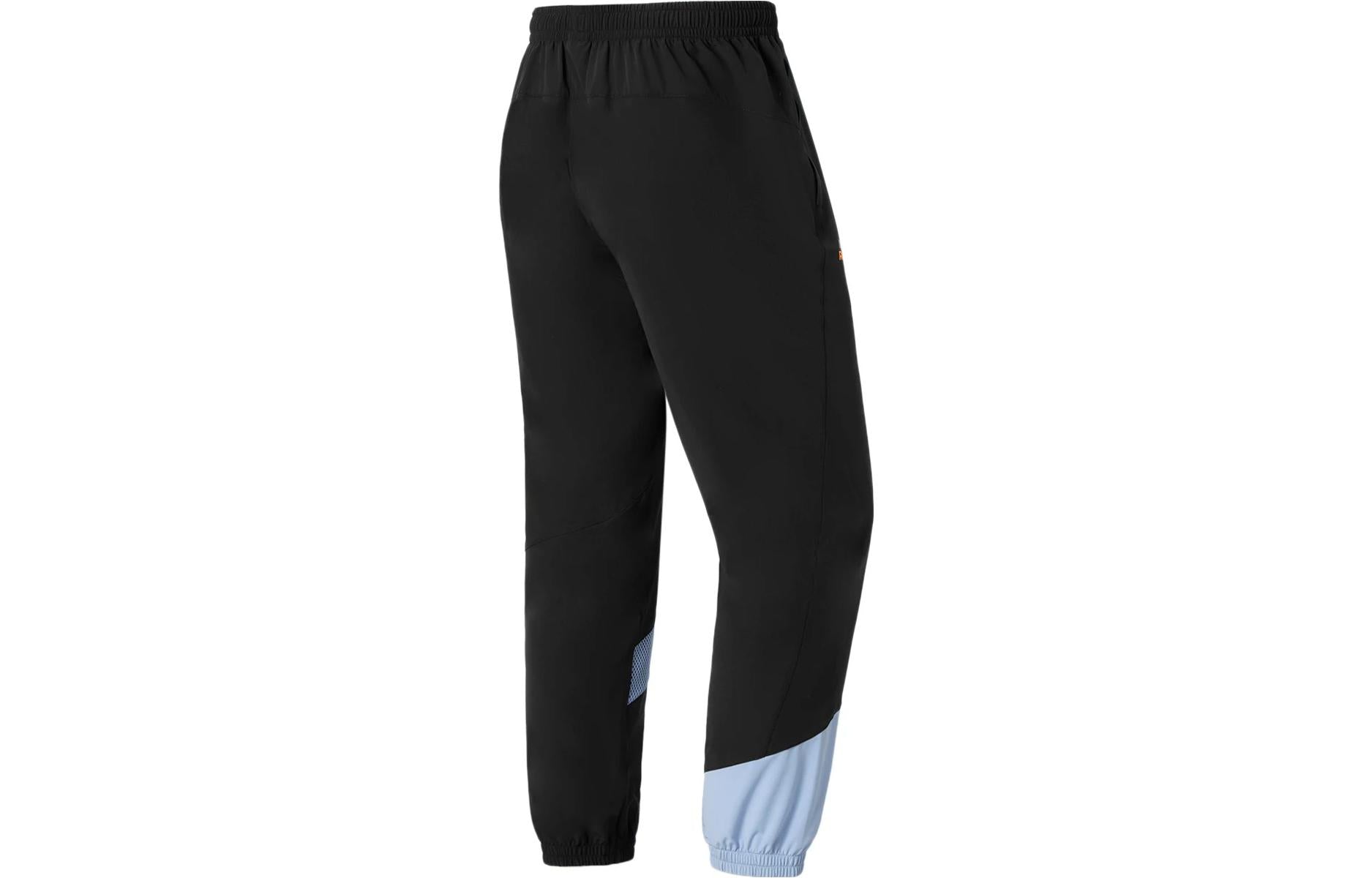 Li-Ning Sport Running Sweatpants 'Black Blue' AYKS345-1
