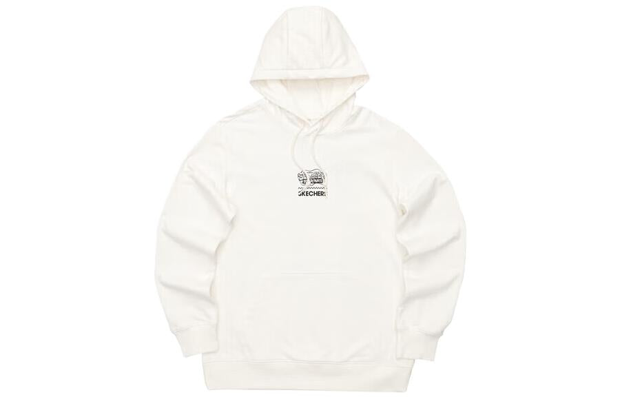 Skechers x SpongeBob SquarePants Hooded Pullover Sweatshirt 'White' L321U207-0074