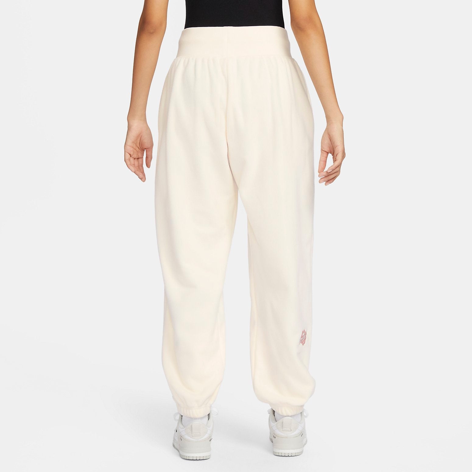 (WMNS) Nike x Naomi Osaka Phoenix High-Waisted Oversized Sweatpants 'White' FD5502-110