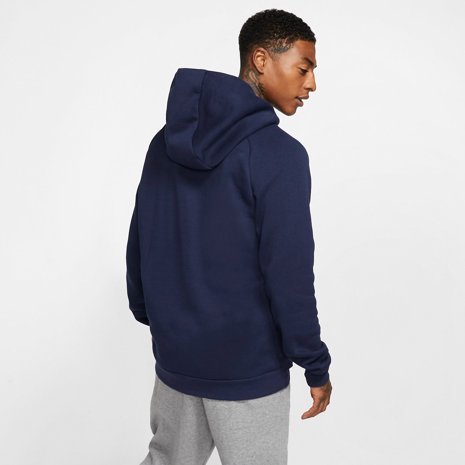 Air Jordan Graphic Print Hoodie 'Navy White' AV3145-419