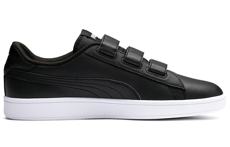 PUMA Smash V2 V Black/White 366910-04