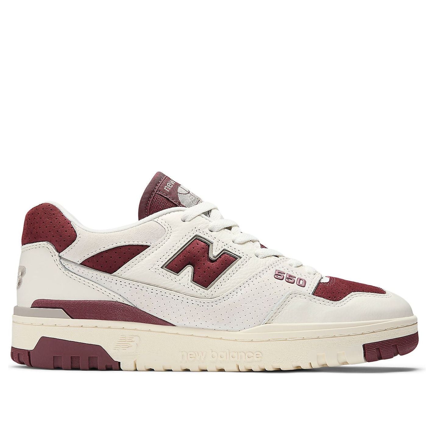 New Balance 550 'Sea Salt Classic Crimson' BB550LEZ