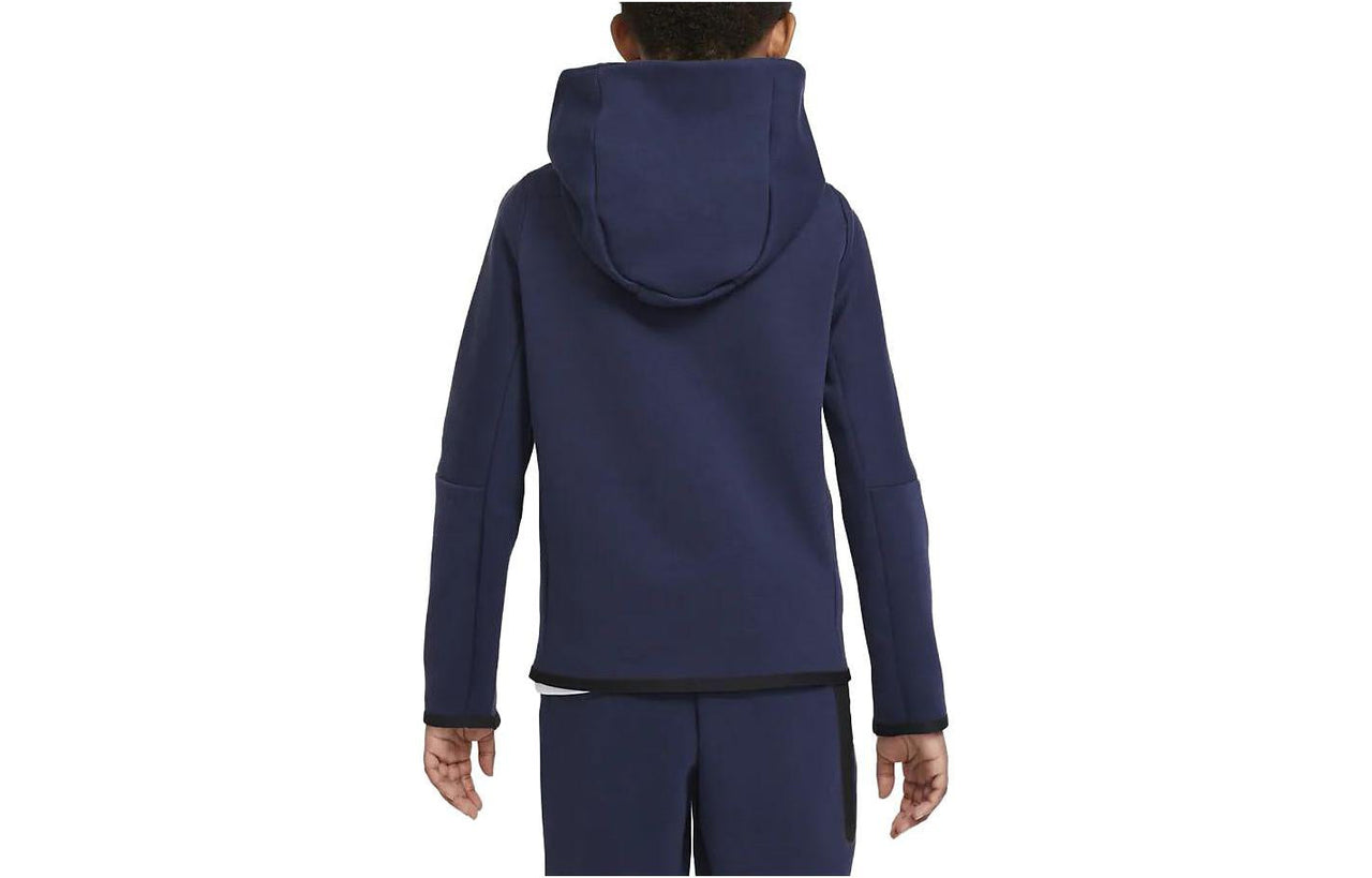 (GS) B Nike Sportswear TCH FLC FZ MIDNIGHT Navy CU9223-410