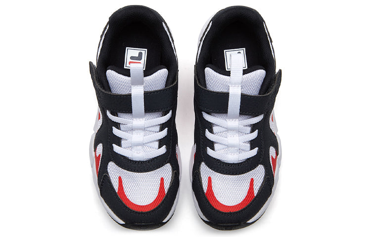 (PS) FILA RetroRunning Shoes Black/WhiteRed K14B021103FRN