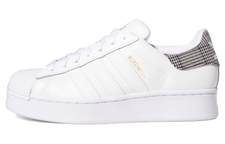 (WMNS) adidas Superstar Bold 'Houndstooth Heel Print' FZ0147