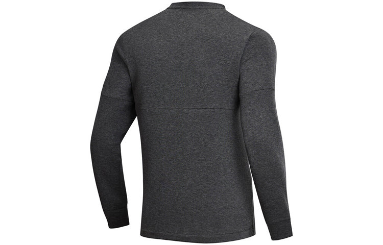 Li-Ning Wade Series Printing Round Neck Pullover Gray AWDN661-3