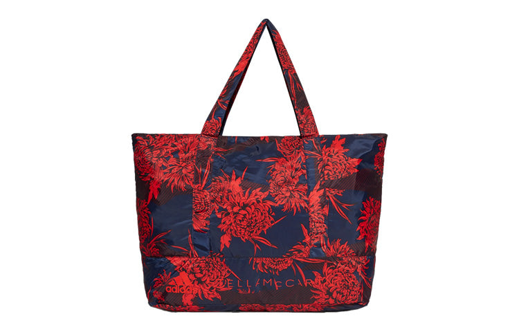 (WMNS) adidas By Stella McCartney Printed Tote Bag 'Vivid Red Collegiate Navy' GT5559
