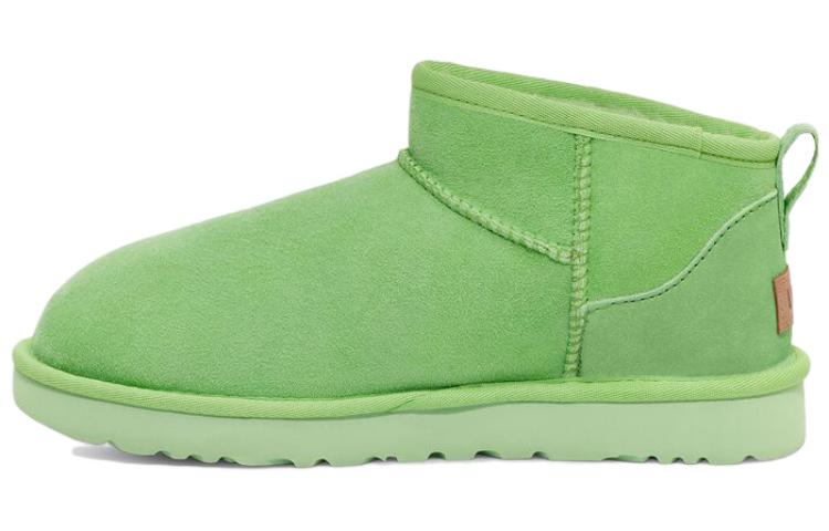 (WMNS) UGG Classic Ultra Mini Boot 'Grass Green' 1116109-PTGN