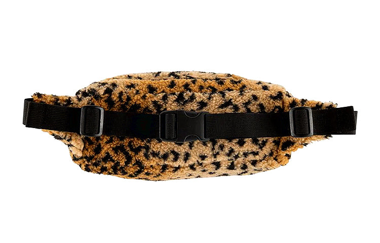 Supreme Leopard Fleece Waist Bag 'Brown' SU3439