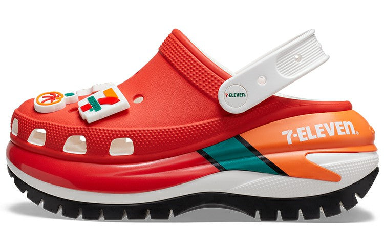 Crocs x 7-ELEVEN Classic Crush Clog 'Red' 208273-610