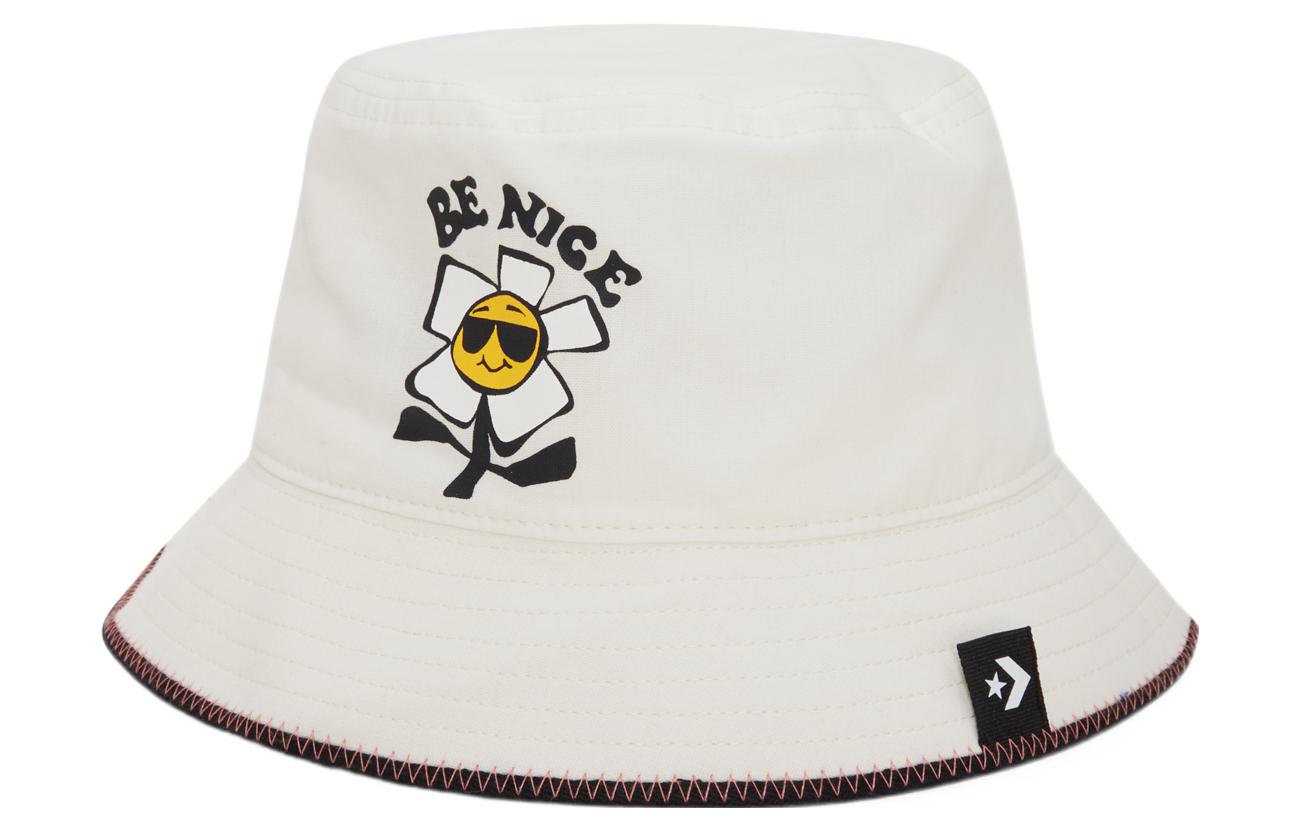 Converse Be Nice Chambray Bucket Hat 'Egret' 10023133-A01