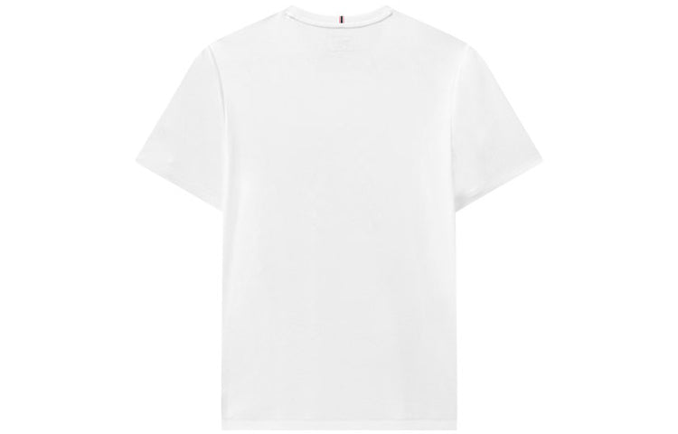 FILA Logo Printing Sports Loose Short Sleeve White F11M121104F-WT