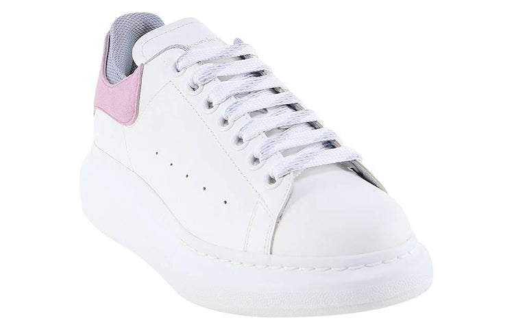 (WMNS) Alexander McQueen Oversized Low-Top Sneakers 'White Pink Purple' 697103WIBNH9859