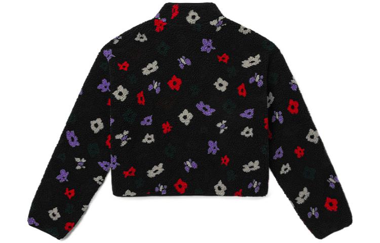 (WMNS) Vans x SANDY LIANG Crossover Flower Printing Short Jacket Black VN0A7RLSYOD