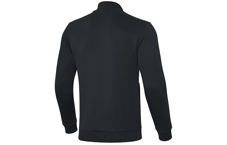 Li-Ning Athleisure Casual Sports Cardigan Stand Collar Jacket 'Black' AWDQ039-1