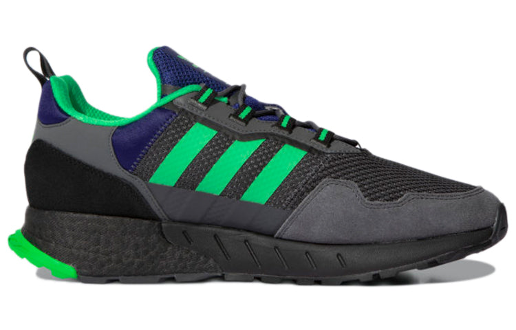 adidas ZX 1K Boost 'Grey Screaming Green' H00430