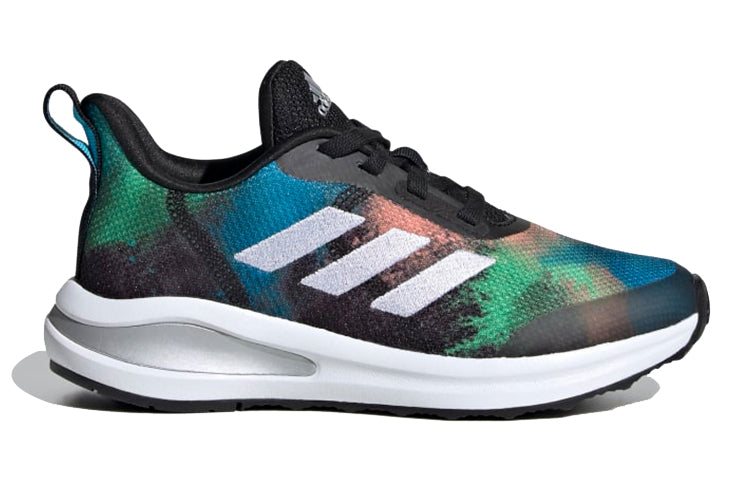 (GS) adidas Fortarun J 'Black Blue Green' FY3868