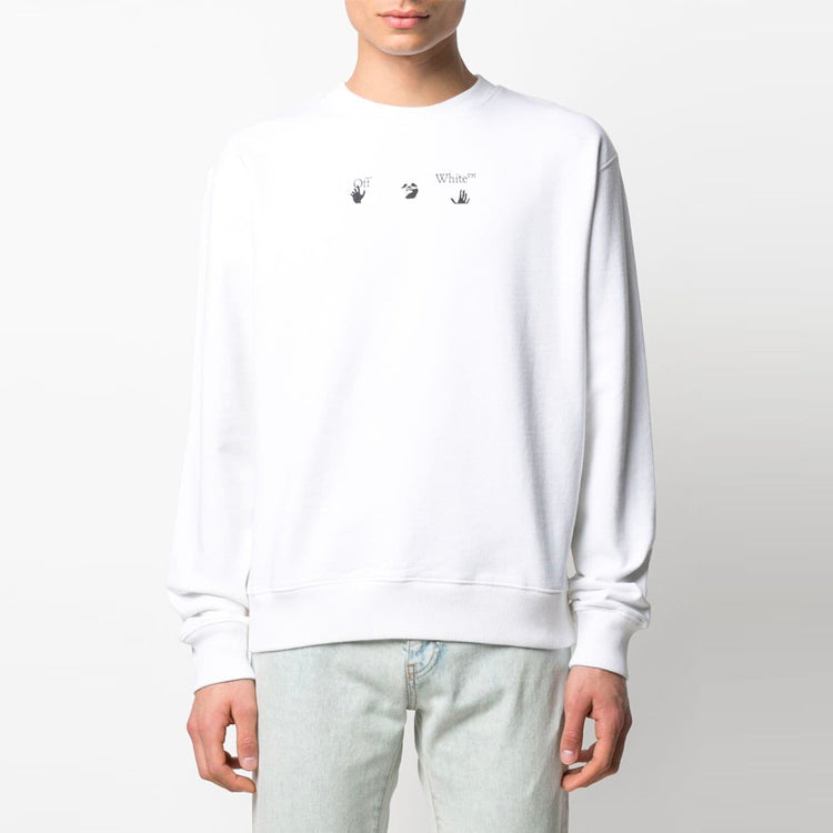Off-White SS21 Arrow Pattern Sports Version White OMBA025S21FLE0110155