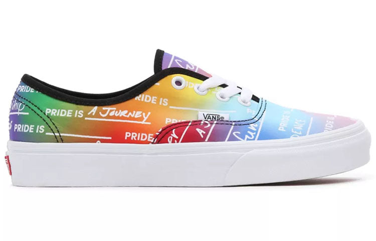 Vans Pride Authentic Low Top Casual Skateboarding Shoes Unisex Pink Blue VN0A5KRDASA