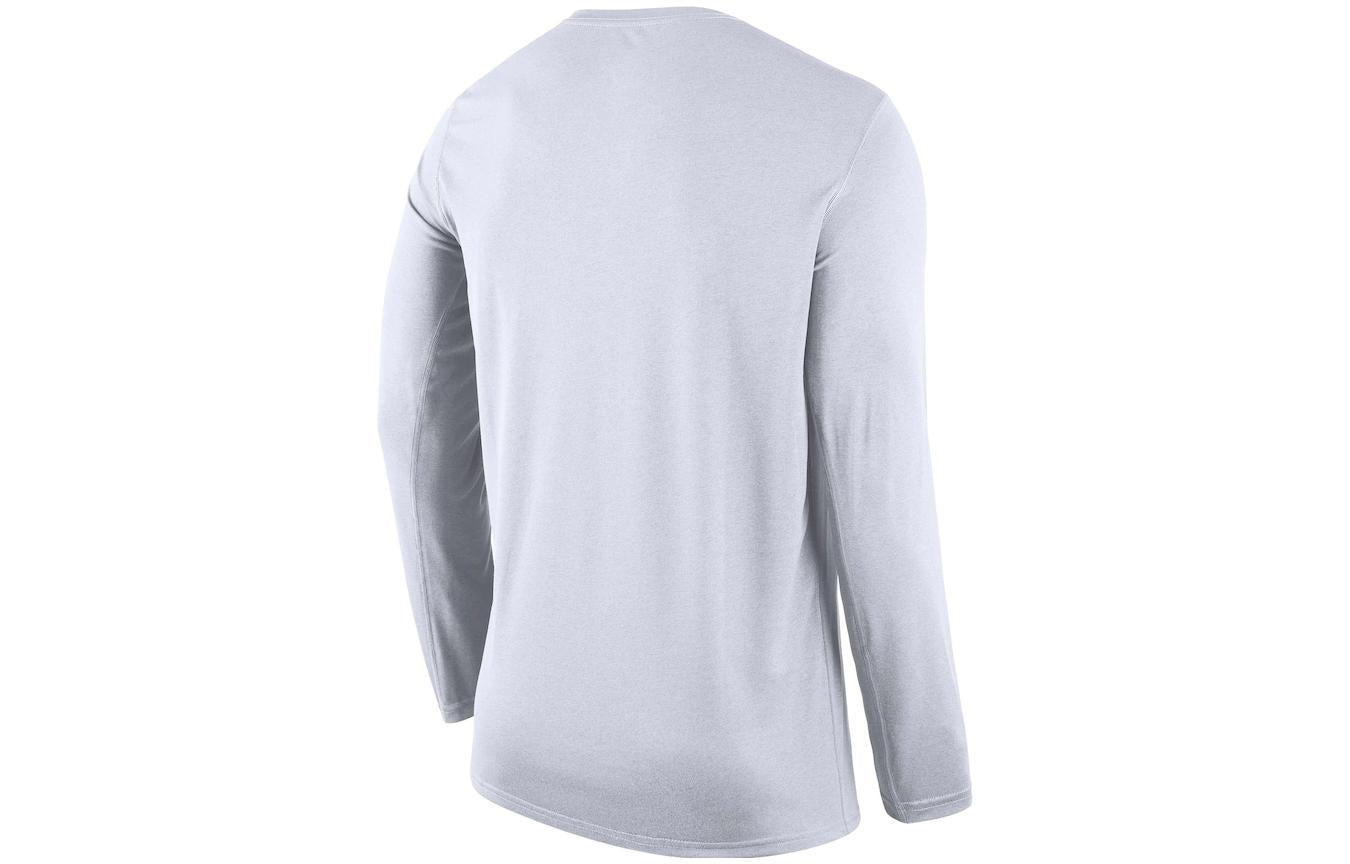 Nike NBA Miami Heat Long T-Shirt 'White' DR6526-100