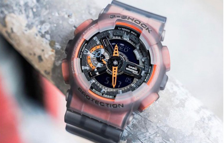 CASIO G-Shock Analog-Digital 'Grey GA-110LS-1A