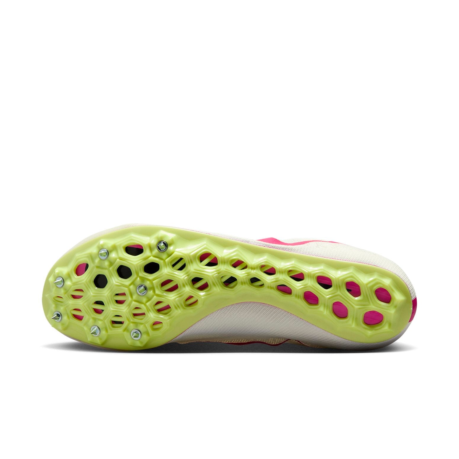 Nike Ja Fly 4 Track and Field Sprinting Spikes 'White Pink Light Lemon' DR2741-100