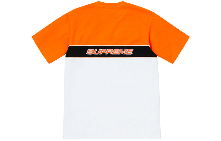 Supreme SS19 Piping Practice SS Top Logo Tee SUP-SS19-10112
