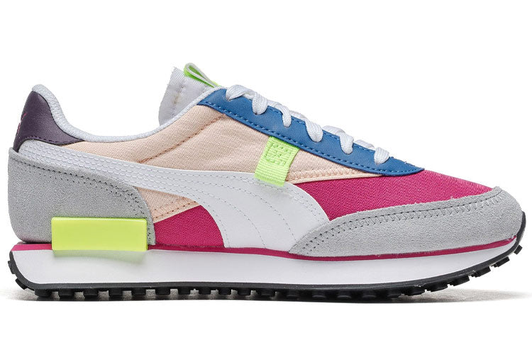 PUMA Future Rider Play On 'Grey Pink Blue' 371149-70