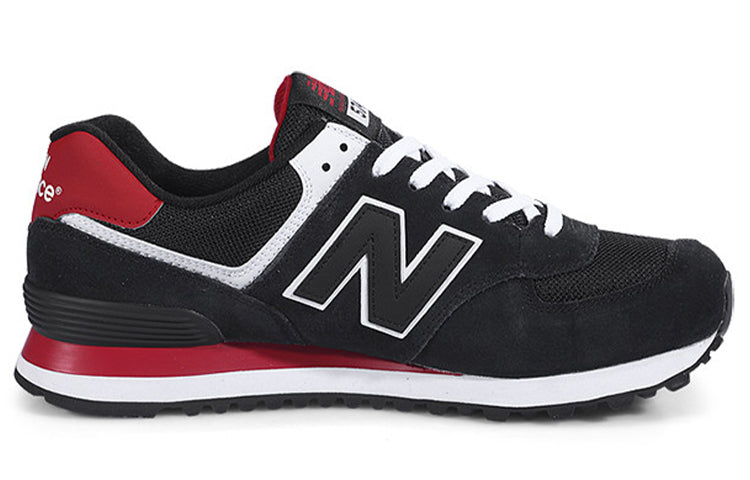 New Balance 574 Low Cut Black/Red ML574CPA