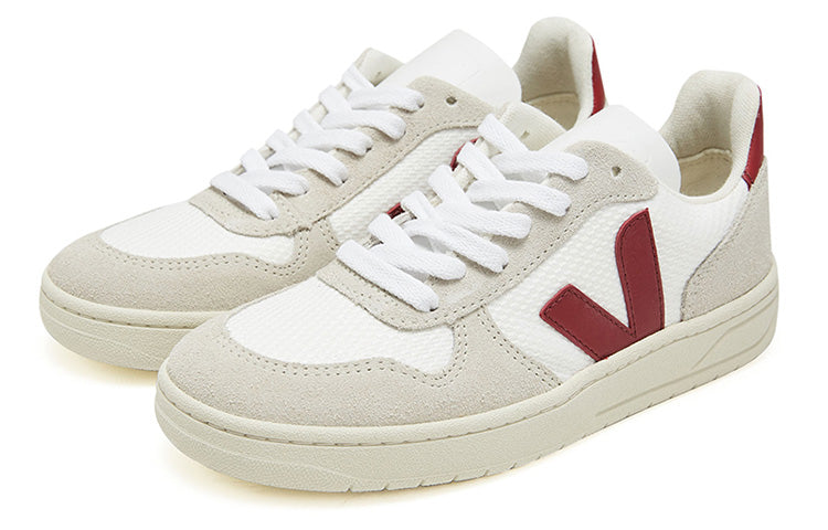 Veja V-10 B-Mesh Lace-Up 'Natural Marsala' VX011314