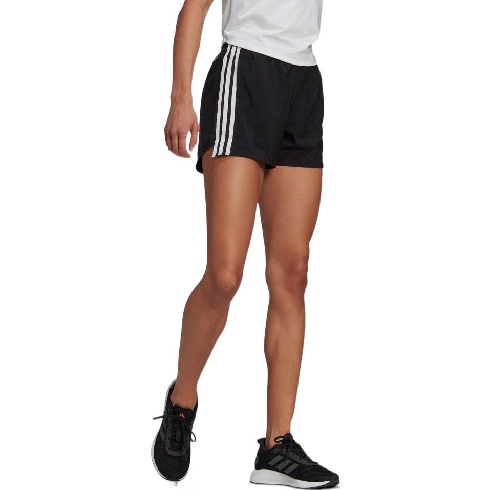 (WMNS) adidas Primeblue Designed 2 Move Woven 3-Stripes Sport Shorts Asia Sizing 'Black' GL3981