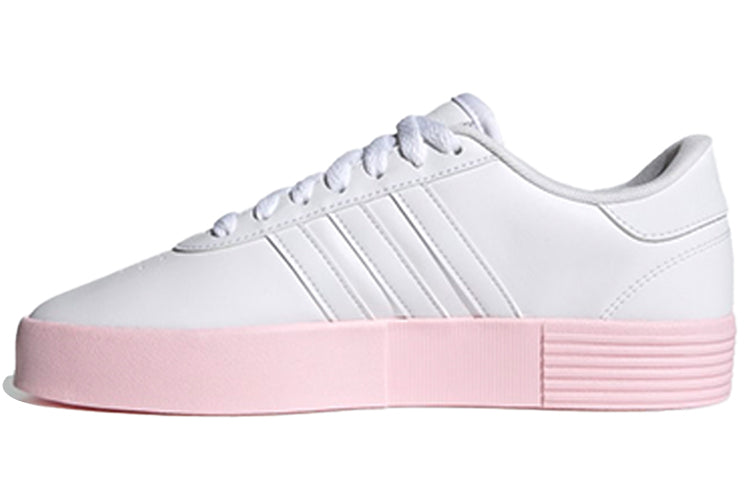 (WMNS) adidas neo Court Bold Shoes White/Pink FY6512
