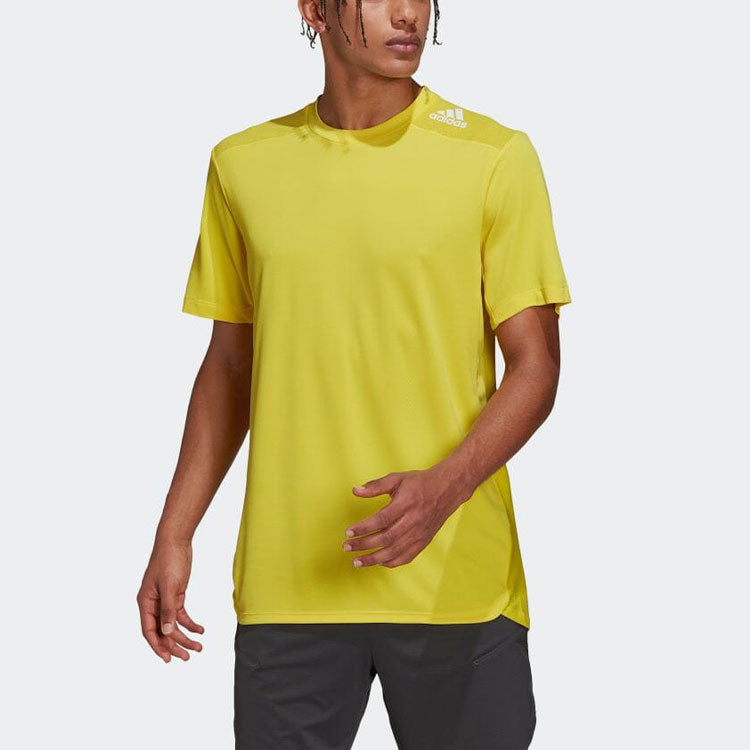 adidas Designed 4 Training HEAT.RDY HIIT Tee 'Impact Yellow' HJ9773