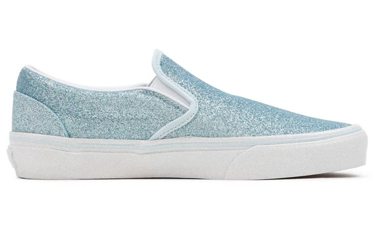 Vans Glitter Classic Slip-On 'Blue White' VN000XG8B07