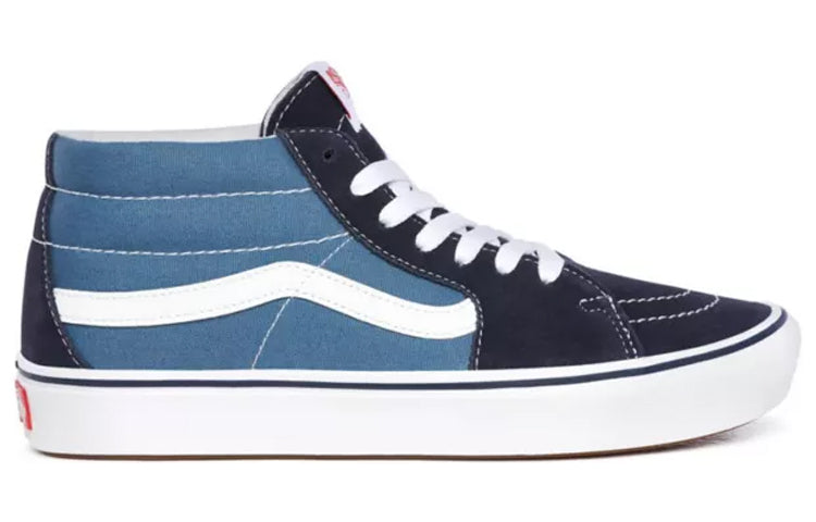 Vans Classic ComfyCush Sk8Mid 'Black Blue' VN0A4UW1VNT