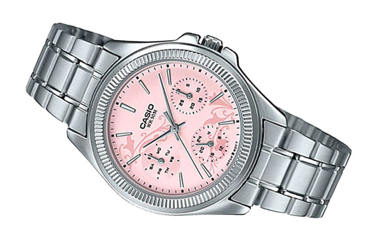 Casio Retro Analog Watch 'Pink Silver' LTP-2088D-4A