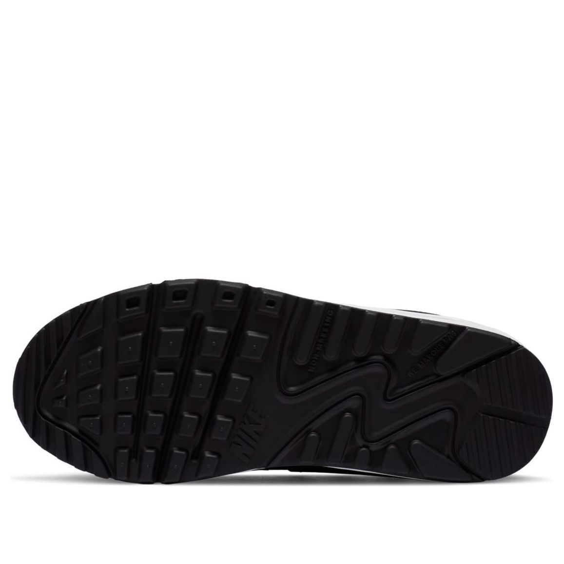 (GS) Nike Air Max 90 'Black Volt Racer Blue' DA4670-001