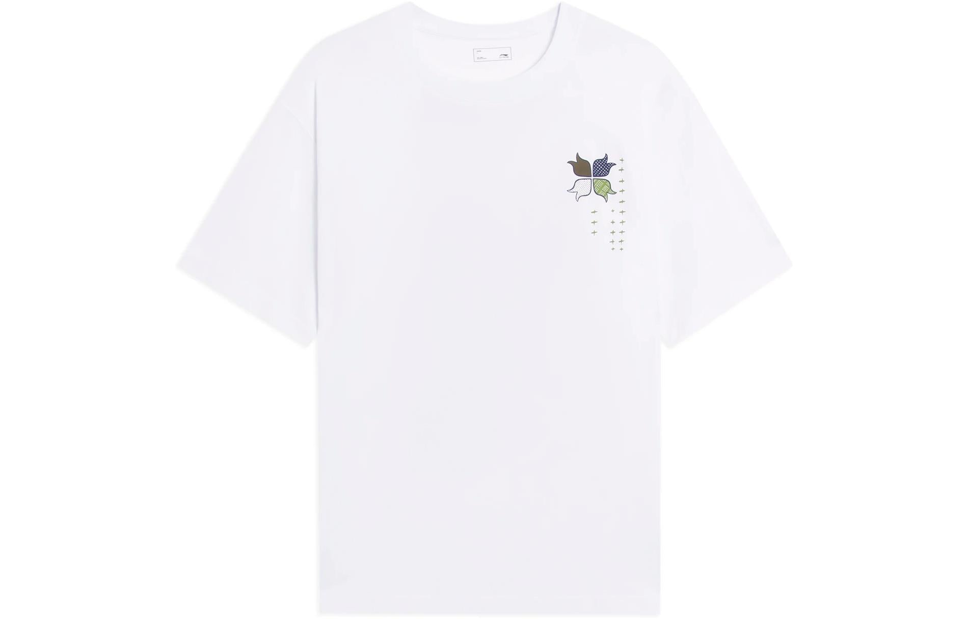 Li-Ning Graphic T-shirt 'White' ATSS597-6